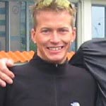 Hans Olsen before a recent marathon