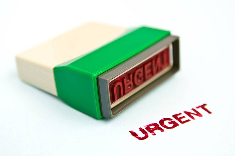 Urgent Stamp