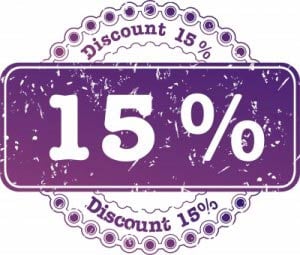 Discount 15%
