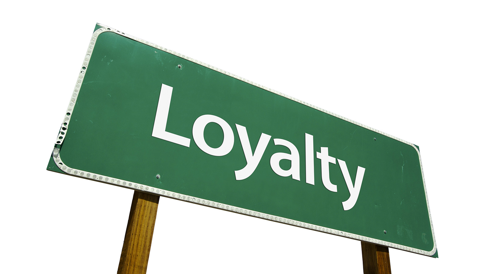 loyalty road sign