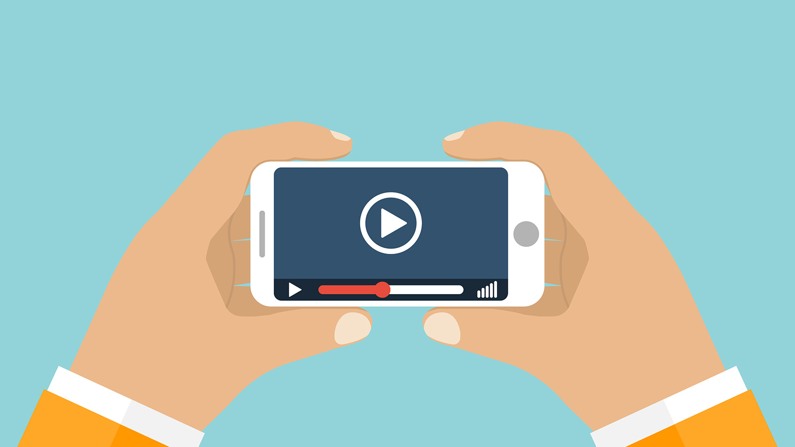 smartphone video player