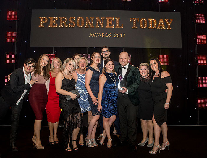 Personnel Today Best HR Supplier Partnership Award Winner 2017