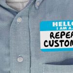 Repeat customer name tag