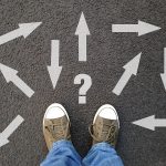 Ground with different arrows