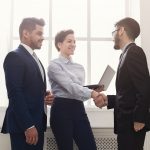 Business people meeting