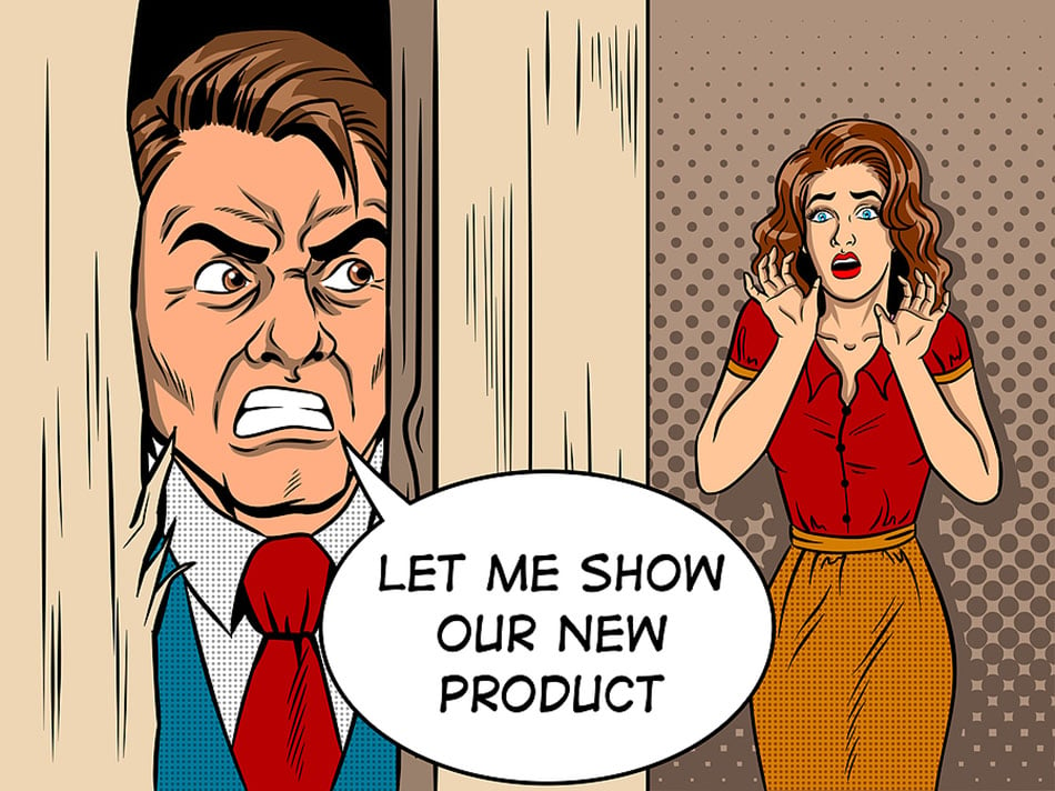 show product cartoon