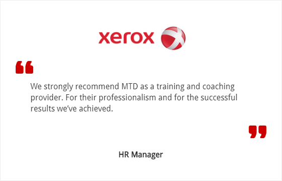 Xerox testimonial