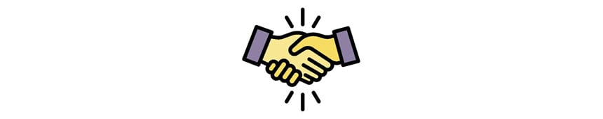 handshake illustration