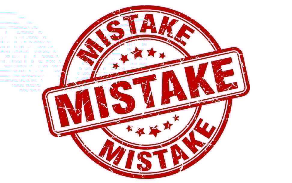 mistake