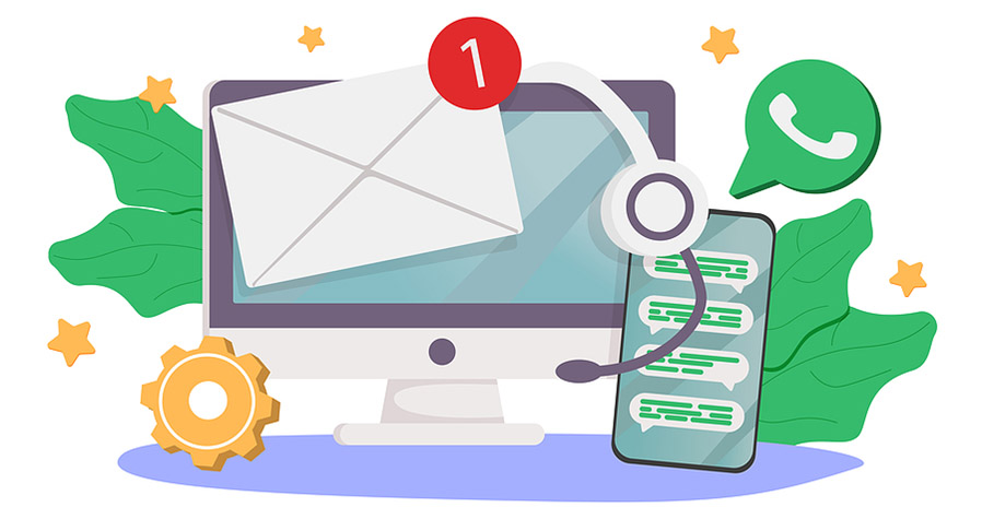 messages illustration