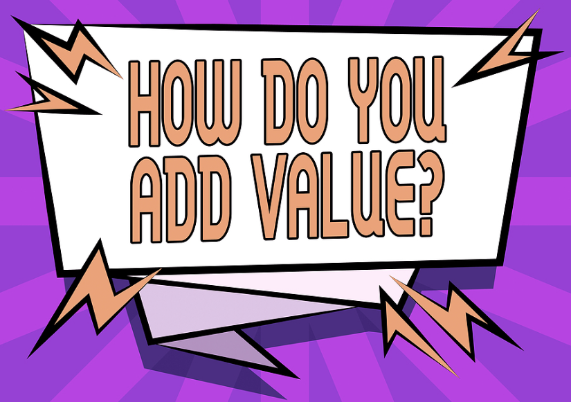 how to add value