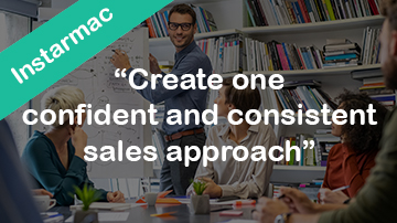 Create one confident and consistent sales approach