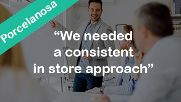 We needed a consistent in store approach